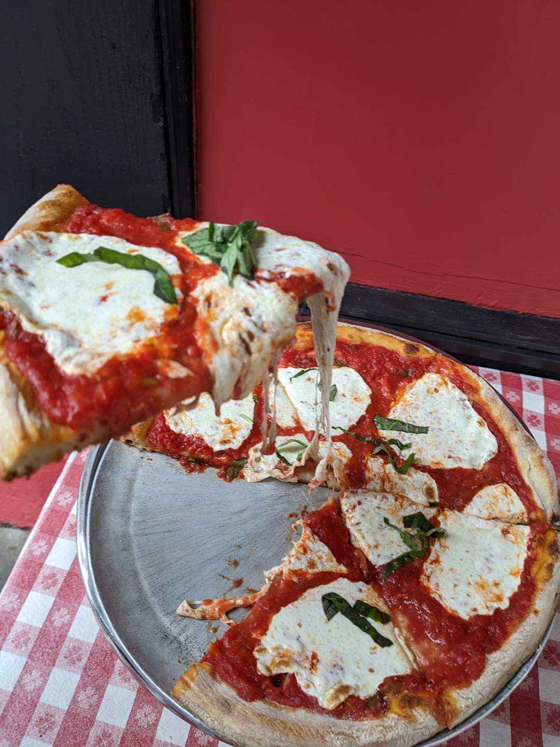 Margarita Pizza from Lombardi's NYC